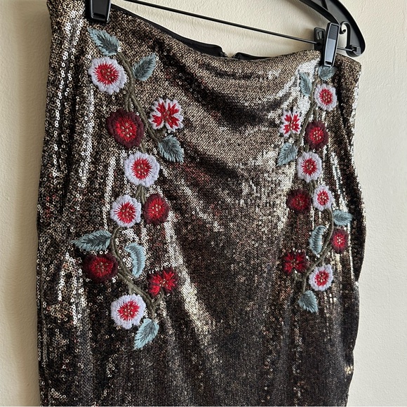 Guess Women’s Topeka Sequin Skirt - M - Picture 2 of 12